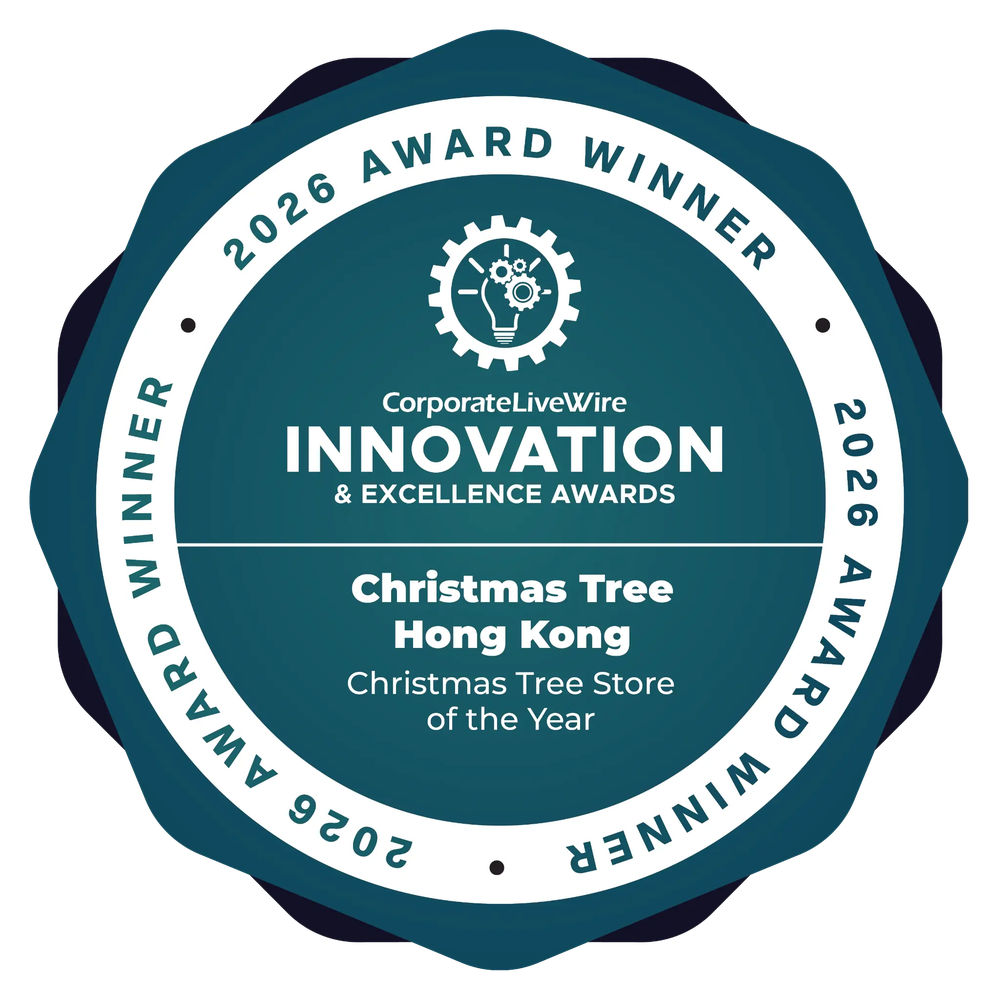 Christmas Tree Hong Kong, winner of Christmas Tree Store of the Year, CorporateLiveWire Innovation and Excellence Awards 2026